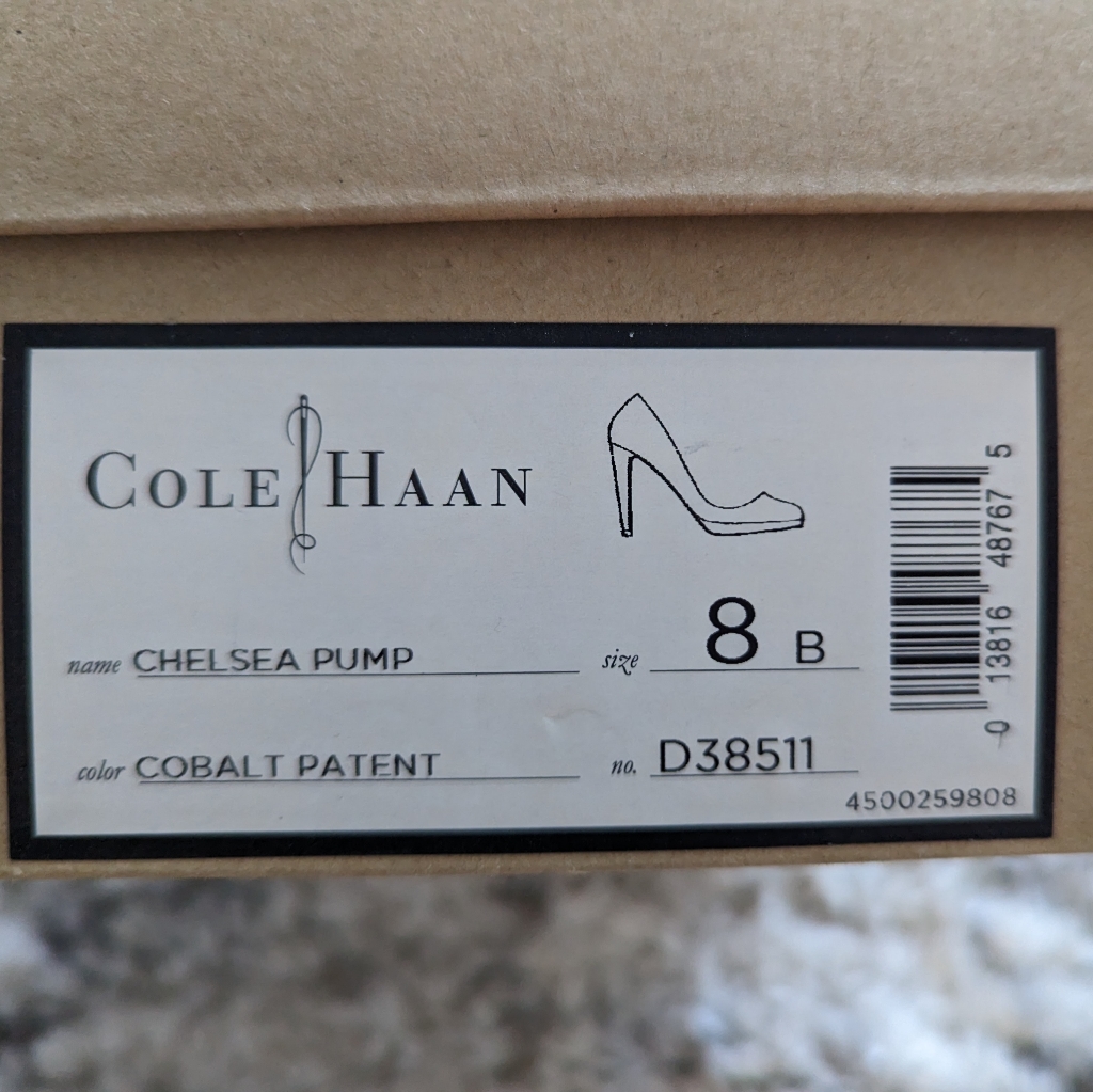 Cole Haan Chelsea Pump In Cobalt